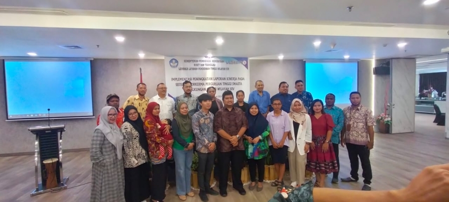 Gelar Implementasi Peningkatan Laporan Kinerja Sistem Laporkerma Perguruan Tinggi Swasta di Wilayah XIV, LDDIKTI XIV Gandeng UNIMUDA Sorong