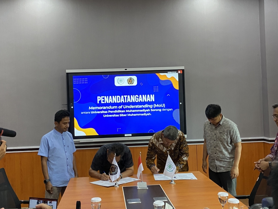 JALIN SILAHTURAHIM, REKTOR SIBERMU KUNJUNGI UNIMUDA SORONG