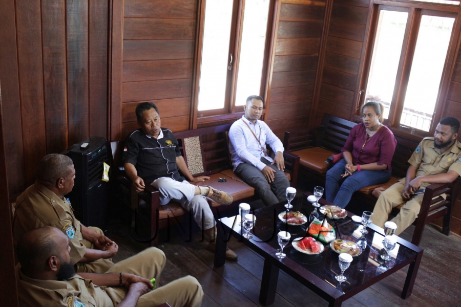 Kunjungan PERBASI Kabupaten Sorong