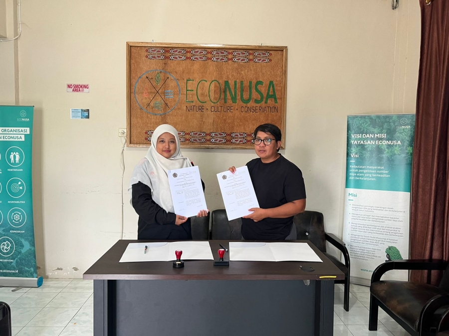 PENANDATANGAN MoA FHISIPOL DENGAN YAYASAN EKOSISTIM NUSANTARA